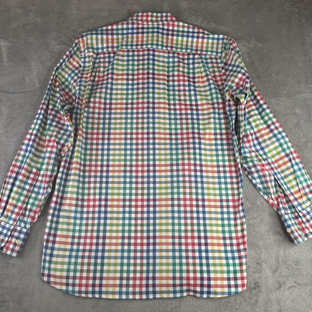 Southern Tide Shirt Mens Medium Multicolor Gingham Classic Fit Button Down Plaid - Picture 11 of 13